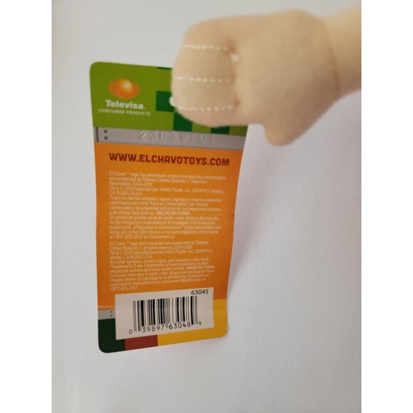 NWT 2013 El Chavo POPIS Jakks Pacific 12" Soft Plush Doll - Picture 5 of 7